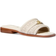 Michael Kors Mandy Signature Logo Slide Sandal - Vanilla/Cream