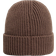 The North Face Logo Box Cuffed Beanie, Brown One