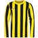 Nike Kid's Game Jersey Dri-FIT Striped Division IV - Yellow/Black/White (CW3825-719)