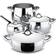 Alessi Mami Cookware Set with lid 7 Parts