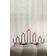 Globen Lighting Noel Red Candle Bridge 76cm