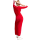 adidas Women Adicolor Classics 3-Stripes Maxi Dress - Better Scarlet