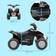 Aiyaplay Honda Quad 6V Black