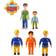 Character Fireman Sam Action Figures 5 Pack