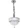 Rosdorf Park 3-Tier Modern Polished Chrome Finish Pendant Lamp 27cm