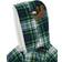 The Children's Place Kid's Matching Family Fleece Plaid Moose One Piece Pajamas - Green (3032981-1485)