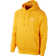 Nike Sportswear Club Fleece Pullover Hoodie - University Gold/White