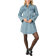 Neo Noir Paras Denim Dress - Smoke Blue