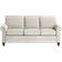 Lark Manor Anylia Beige Linen Blend Sofa 78" 3 Seater