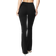 Alo High Waist Zip It Flare Legging - Black
