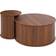 Millwood Pines Coriene Walnut Nesting Table 29.1" 2pcs