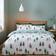 Catherine Lansfield Brushed Snowy Penguin Duvet Cover Green, White (200x200cm)