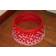 Garden Market Place Pop up Snowy Red Christmas Tree Skirt