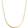 Macy's Flat Herringbone Chain Necklace 18" - Gold