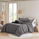 Madison Park Micro Corduroy Bedspread Gray (264.16x233.7)