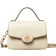 Tory Burch Robinson Spazzolato Small Top Handle Bag - Light Cream