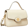 Tory Burch Robinson Spazzolato Small Top Handle Bag - Light Cream