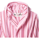 Bongusta Kid's Naram Bathrobe - Baby Pink & Ski Patrol Red