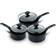 Prestige 9 X Tougher Non-Stick Set med lock 3 delar