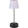 Daniel James B0D42BKG7T Black & White Bordslampa 30cm
