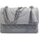 Tory Burch Fleming Polished Grain Convertible Shoulder Bag - Blue Jade