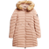 Superdry Mid-Length Fuji Quilted Coat With Faux Fur Hood - Winter Taupe