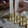 Pluto Design Arbor Gold Candlestick 3cm