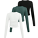 Shein 3pcs/Set Teen Girl Solid Color Round Neck Ruched Casual Long Sleeve T-Shirts
