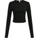 Shein 3pcs/Set Teen Girl Solid Color Round Neck Ruched Casual Long Sleeve T-Shirts