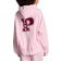 PINK Ivy Fleece Campus Full Zip Hoodie - Pink Tulip