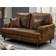 Rosalind Wheeler Crystil Brown Sofa 145cm 2 Seater