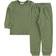 Joha Rib Pyjamas - Green Melange (54601-30-15788)