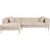 Manor House Como Eco Buttoned Ecksofa 270 x 180 x 72 cm Sofa