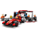 LEGO City F1 Pit Stop with Pit Crew & Ferrari Racer 60443