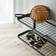 Essem Design Classic 650 Black/Chrome Shoe Rack 47.2x10"