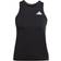 adidas Train Essentials 3-Stripes Workout Tank - Black/White