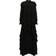 AllSaints Cavarly High-Low Maxi Dress - Mortem Black