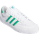 adidas Nora - Cloud White/Court Green/Yellow