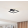 Lindby Yulla Black Ceiling Flush Light 34cm