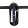 Lindby Yulla Black Ceiling Flush Light 34cm