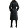 Karen Millen Faux Fur Lined Belted Longline Puffer Coat - Black