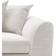 Abakus Direct Jumbo White Sofa 274.3cm 4 Seater