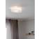 PR Home Sam White Ceiling Flush Light 45cm