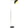 Home ESPRIT Elegant Black/Golden Floor Lamp 152cm