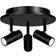Belid Cato Loftlampe Ø 25 cm Mat Sort Spotlight