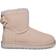 UGG Mini Bailey Suede Bow - Cream