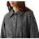 Uniqlo Tweed Single Collar Coat - Dark Grey