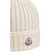 Moncler Girl's Wool Beanie With Pompom - Snow White