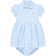 Polo Ralph Lauren Infant Striped Knit Oxford Dress - Harbor Island Blue/White