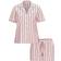 Victoria's Secret Modal Soft Short Pyjama Set - Pretty Blossom Stripes